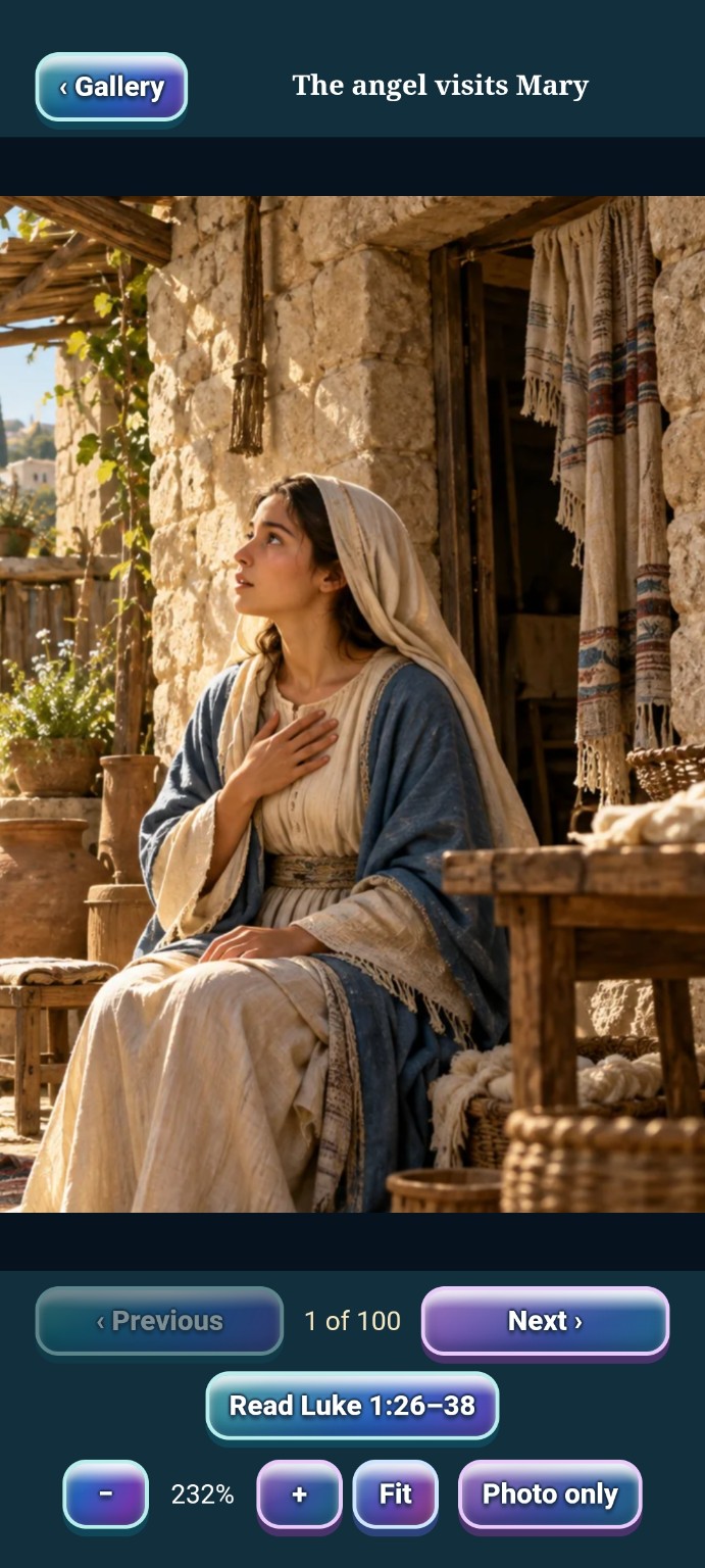 Zoom in to explore the details in Interactive Bible Journeys