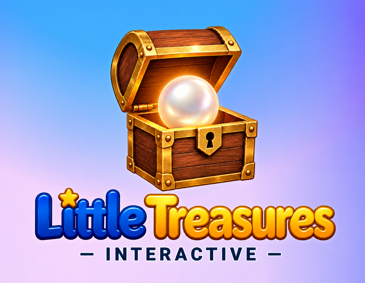 Little Treasures Interactive — treasure chest with a pearl